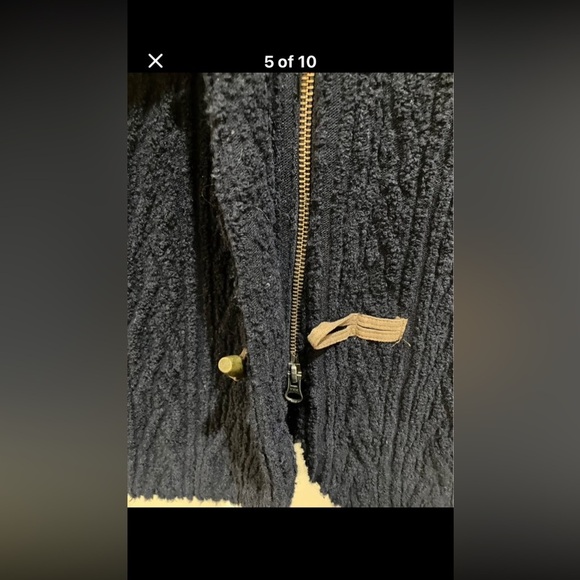 Women’s medium wool jacket Bergan’s of Norway wool coat - dark blue - Picture 6 of 16